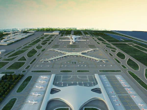 aeroporto Modello 3D