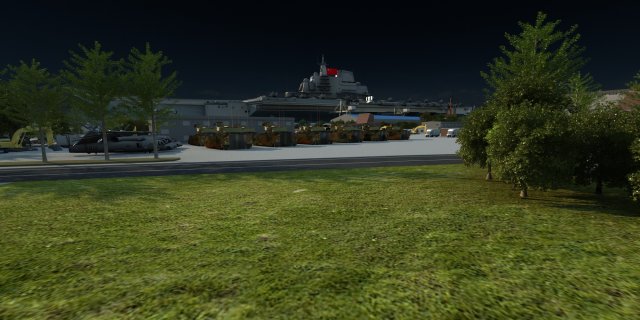 Naval port 3D Model .c4d .max .obj .3ds .fbx .stl .blend 