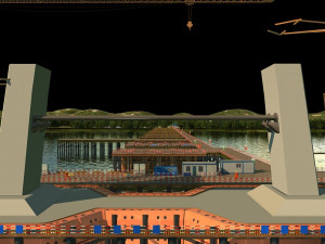 Build the bridge Modelo 3D