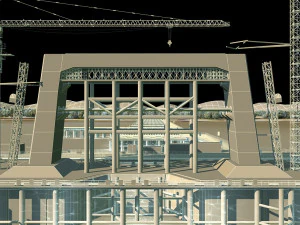 다리를 건설하세요 3D 모델