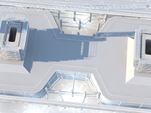 Build the bridge 3D Model