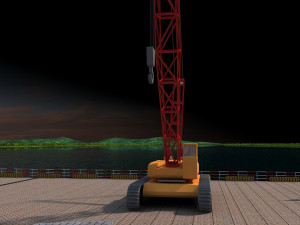Build the bridge 3D Model