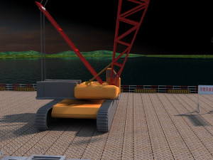 Build the bridge 3D Model