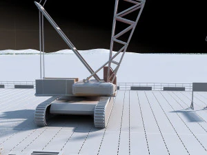 Build the bridge 3D Model