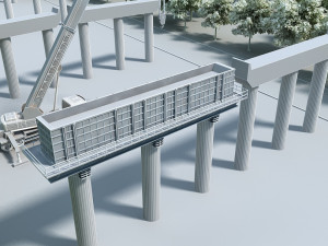 Build the bridge Modèle 3D