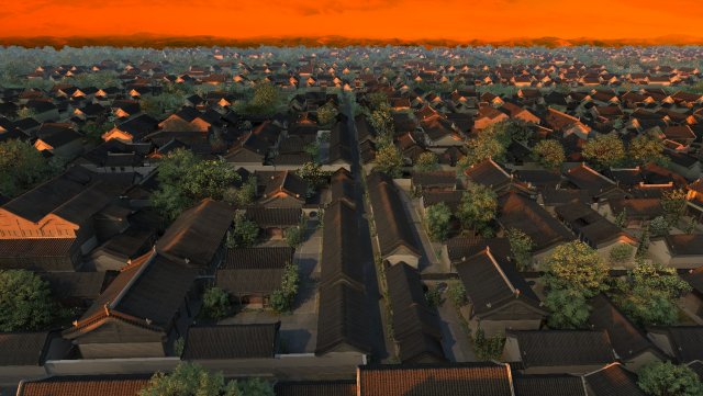 Siheyuan 3D Model .c4d .max .obj .3ds .fbx .stl .blend 