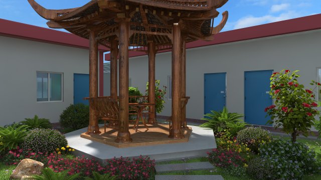 Factory Model 3D .c4d .max .obj .3ds .fbx .stl .blend 