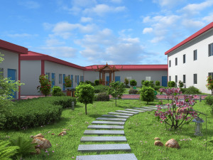Factory Model 3D