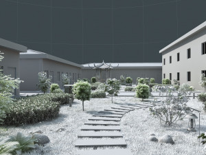 Factory Model 3D