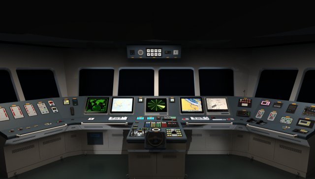 Boat bridge 3D Модель .c4d .max .obj .3ds .fbx .stl .blend 
