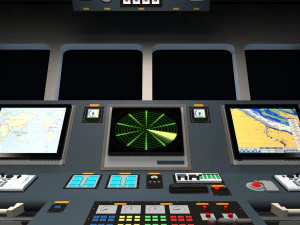 Boat bridge 3D Model