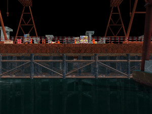 Build the bridge 3D Model