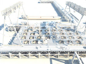Build the bridge 3D Model