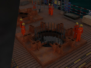 Build the bridge Modelo 3D