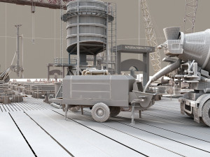 Build the bridge Modello 3D