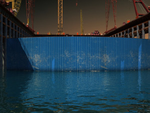 Build the bridge 3D 模型