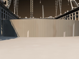Build the bridge 3D 模型