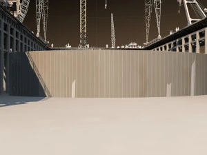 Build the bridge 3D Model