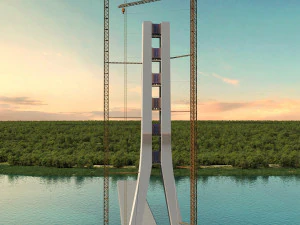 Build the bridge 3D Model