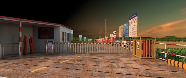 Build the bridge 3D 模型 .c4d .max .obj .3ds .fbx .stl .blend 