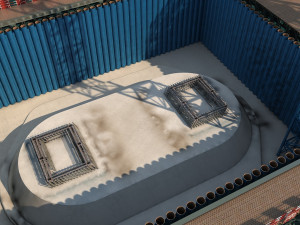 Build the bridge 3Dモデル