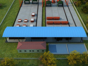 Build the bridge 3D Модель