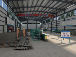 Build the bridge 3Dモデル