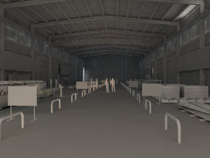 Build the bridge Modelo 3D