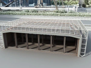 Build the bridge 3D Model