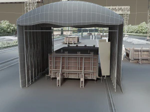 Build the bridge 3D Model