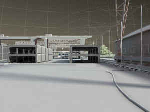 Build the bridge 3D-Modell