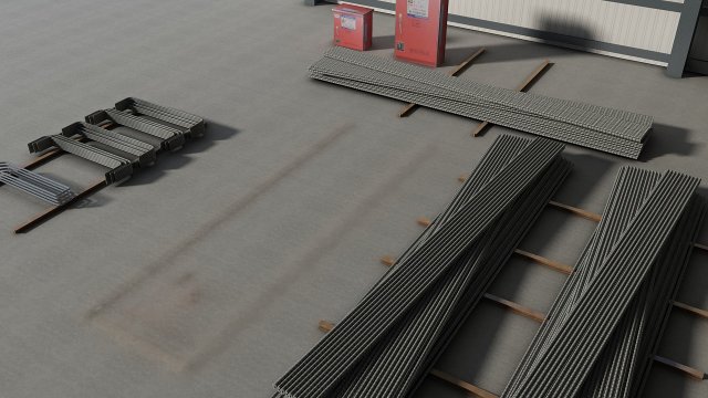 Build the bridge 3D Model .c4d .max .obj .3ds .fbx .stl .blend 