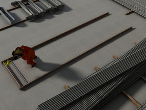 Build the bridge 3D Model
