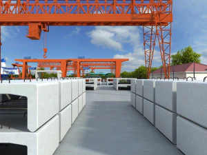 Build the bridge 3D Model
