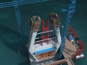 Build the bridge 3D Model