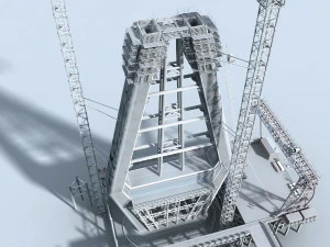 Build the bridge 3D Model