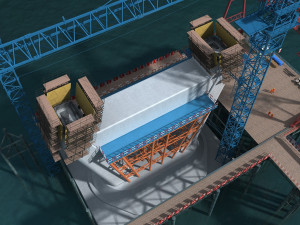 Build the bridge 3D Model