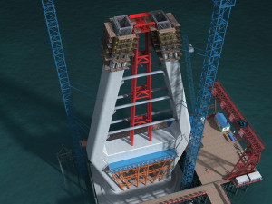 Build the bridge Model 3D