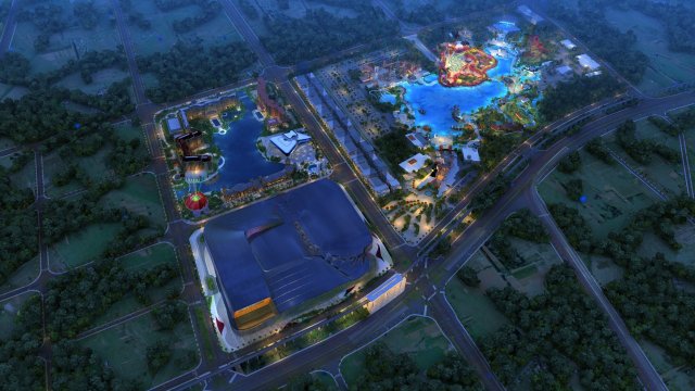 Amusement park 3D Model .c4d .max .obj .3ds .fbx .stl .blend 