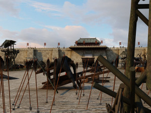 Ancient battlefield Modello 3D