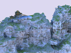 Alter Tempel 3D Modell