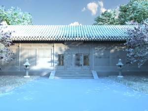 Ancient building 3D Model