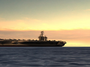 Aircraft carrier Modèle 3D