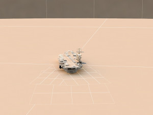 Aircraft carrier Modèle 3D