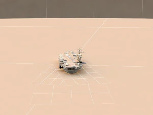 Aircraft carrier 3D Model