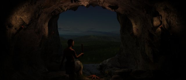 Cave Model 3D .c4d .max .obj .3ds .fbx .stl .blend 