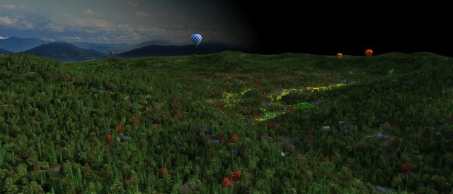 Mountain village 3Dモデル .c4d .max .obj .3ds .fbx .stl .blend 