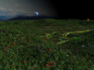 Mountain village Modelo 3D
