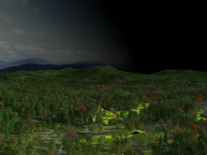 Mountain village 3Dモデル