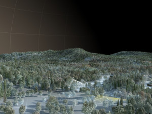 Mountain village 3Dモデル